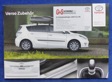 Lade das Bild in den Galerie-Viewer, Toyota Verso Zubehör MJ 2013 - Prospekt Brochure 03.2013
