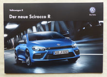 Lade das Bild in den Galerie-Viewer, VW Scirocco R 2.0 TSI 280 PS MJ 2015 - Prospekt Brochure 04.2014
