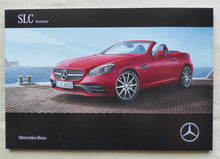 Lade das Bild in den Galerie-Viewer, Mercedes-Benz SLC AMG Roadster R 172 MJ 2017 - Prospekt Brochure 04.2016
