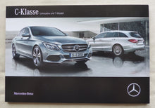 Lade das Bild in den Galerie-Viewer, Mercedes C-Klasse Limousine &amp; T-Modell AMG MJ 2017 - Prospekt Brochure 06.2016
