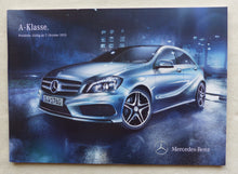 Lade das Bild in den Galerie-Viewer, Mercedes-Benz A-Klasse A 45 AMG - Preisliste MJ 2014 - Prospekt Brochure 10.2013
