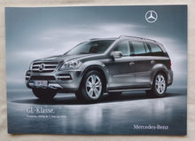 Lade das Bild in den Galerie-Viewer, Mercedes-Benz GL-Klasse GL 500 - Preisliste MJ 2010 - Prospekt Brochure 02.2010
