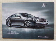 Lade das Bild in den Galerie-Viewer, Mercedes CLS-Klasse CLS 63 AMG - Preisliste MJ 2010 - Prospekt Brochure 02.2010
