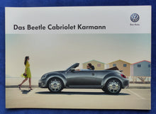 Lade das Bild in den Galerie-Viewer, VW Beetle Cabrio Karmann MJ 2015 - Prospekt Brochure 04.2014
