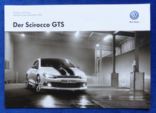 Lade das Bild in den Galerie-Viewer, VW Scirocco GTS MJ 2013 - Prospekt Brochure + Preisliste 10.2012
