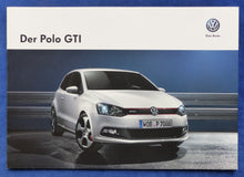 Lade das Bild in den Galerie-Viewer, VW Polo GTI MJ 2014 - Prospekt Brochure 05.2013
