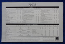 Lade das Bild in den Galerie-Viewer, 1993 Mazda 626 Sedan Hatch - US-Prospekt Brochure + Daten 05.1992 USA Großformat
