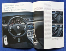 Lade das Bild in den Galerie-Viewer, VW Passat &amp; Passat Variant R36 MJ 2009 - Prospekt Brochure + Preisliste 05.2008
