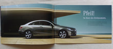 Lade das Bild in den Galerie-Viewer, Mercedes E-Klasse Coupe E 500 MJ 2009 - Prospekt Brochure + Preisliste 02.2009
