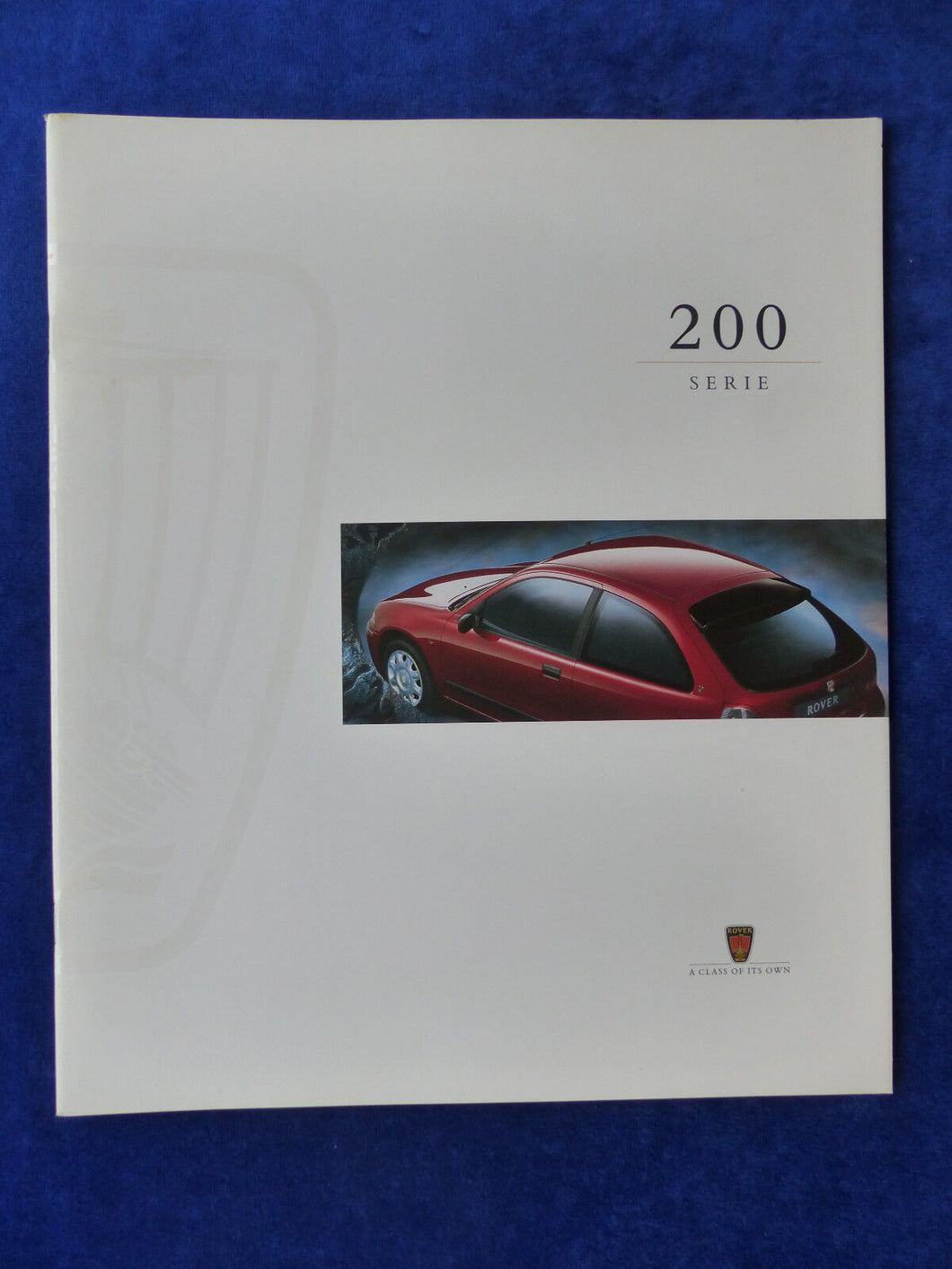 Rover Serie 200 214 216 220 MJ 1997 - Prospekt Brochure 01.1997 Großformat