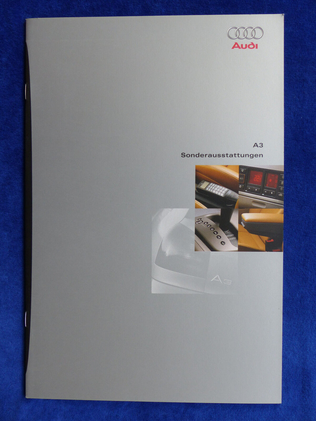 Audi A3 - Sonderausstattungen MJ 1997 - Prospekt Brochure 11.1996