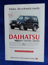 Lade das Bild in den Galerie-Viewer, Daihatsu Rocky Station Limited Sondermodell MJ 1999 - Prospekt Brochure 10.1998
