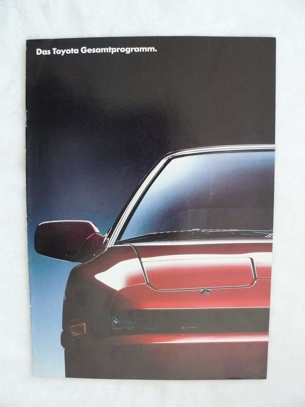 Toyota Programm 1990 Corolla Celica Supra LandCruise - Prospekt Brochure 11.1989