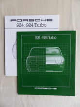 Lade das Bild in den Galerie-Viewer, Porsche 924 Turbo MY 1981 - US-Prospekt Brochure + Technical Data 1980 USA
