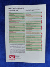 Lade das Bild in den Galerie-Viewer, Daihatsu Rocky Station Limited Sondermodell MJ 1999 - Prospekt Brochure 10.1998
