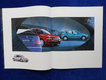 Lade das Bild in den Galerie-Viewer, Rover Serie 200 214 216 220 MJ 1997 - Prospekt Brochure 01.1997 Großformat
