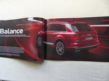 Lade das Bild in den Galerie-Viewer, Audi SQ7 4.0 TDI quattro 435 PS MJ 2017 - Prospekt Brochure 05.2016
