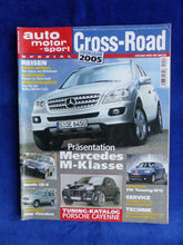 Lade das Bild in den Galerie-Viewer, Auto Motor Sport Spezial Cross-Road Heft 2005 - Mercedes Porsche VW Touareg V12
