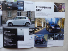 Lade das Bild in den Galerie-Viewer, Suzuki Swift Black and White Sondermodell MJ 2009 - Prospekt Brochure 05.2008
