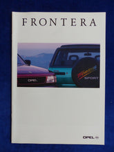 Lade das Bild in den Galerie-Viewer, Opel Frontera Sport MJ 1994 - Prospekt Brochure 10.1993
