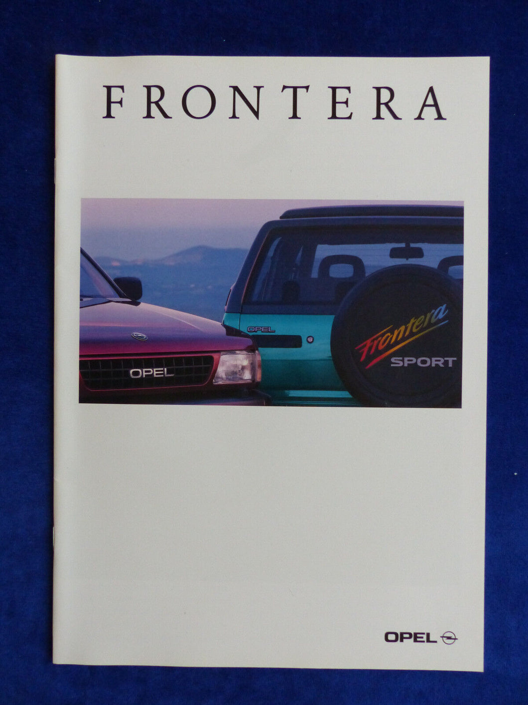 Opel Frontera Sport MJ 1994 - Prospekt Brochure 10.1993