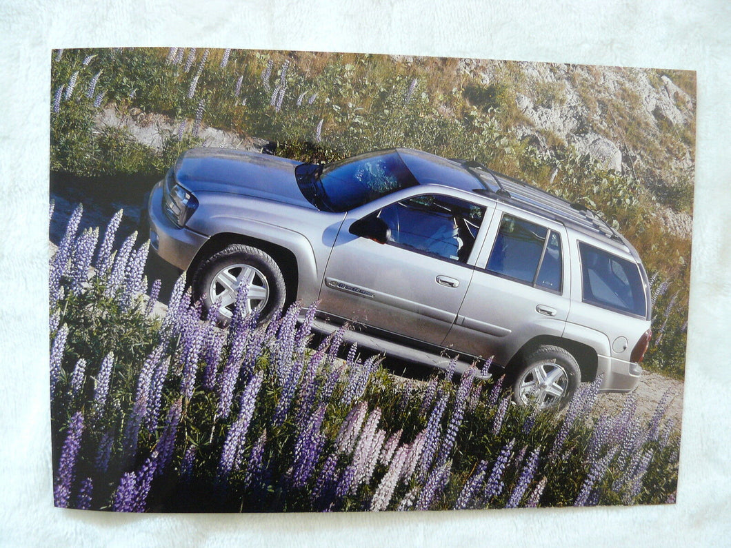 Chevrolet TrailBlazer - Pressefoto Werk-Foto press photo 2001