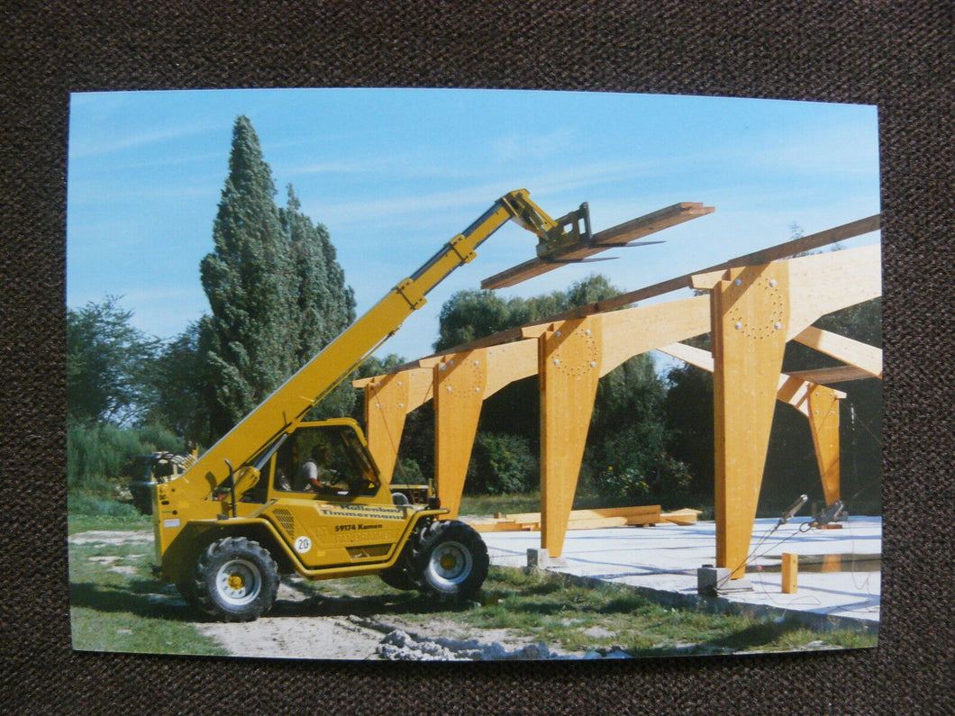 MERLO Teleskopmaschine P30.12 EVS - Pressefoto Werk-Foto press photo 1996