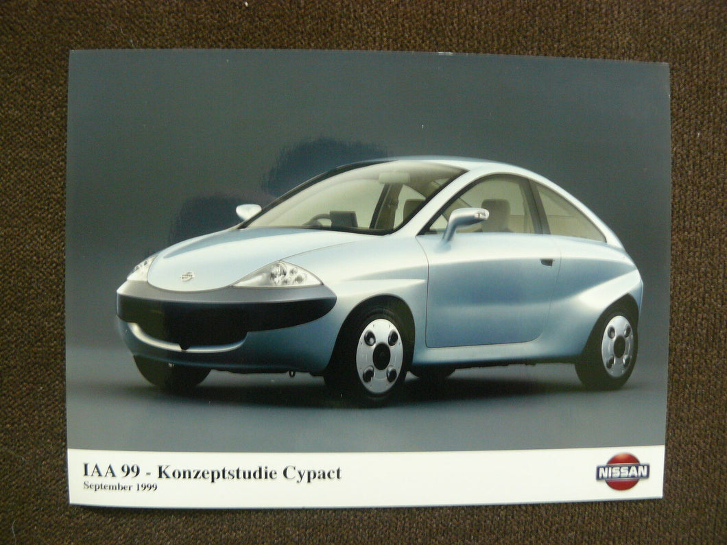 Nissan Cypact Konzeptstudie - Pressefoto Werk-Foto press photo 09/1999