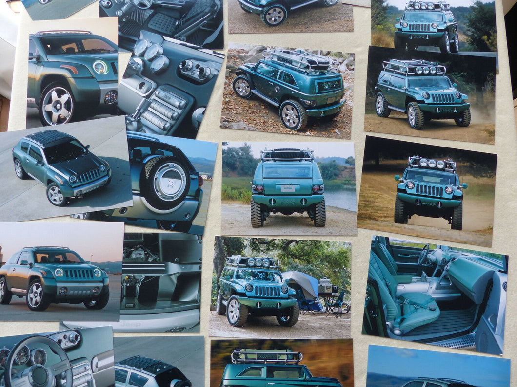 Jeep Willys2 / Compass - Concept Vehicles 2002 - 22x Pressefotos press photos