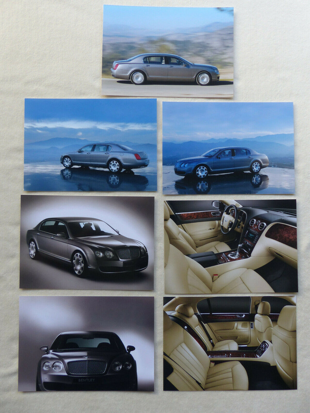 B003) Bentley Continental Flying Spur MJ 2006 - 7x Pressefotos press photos 2020
