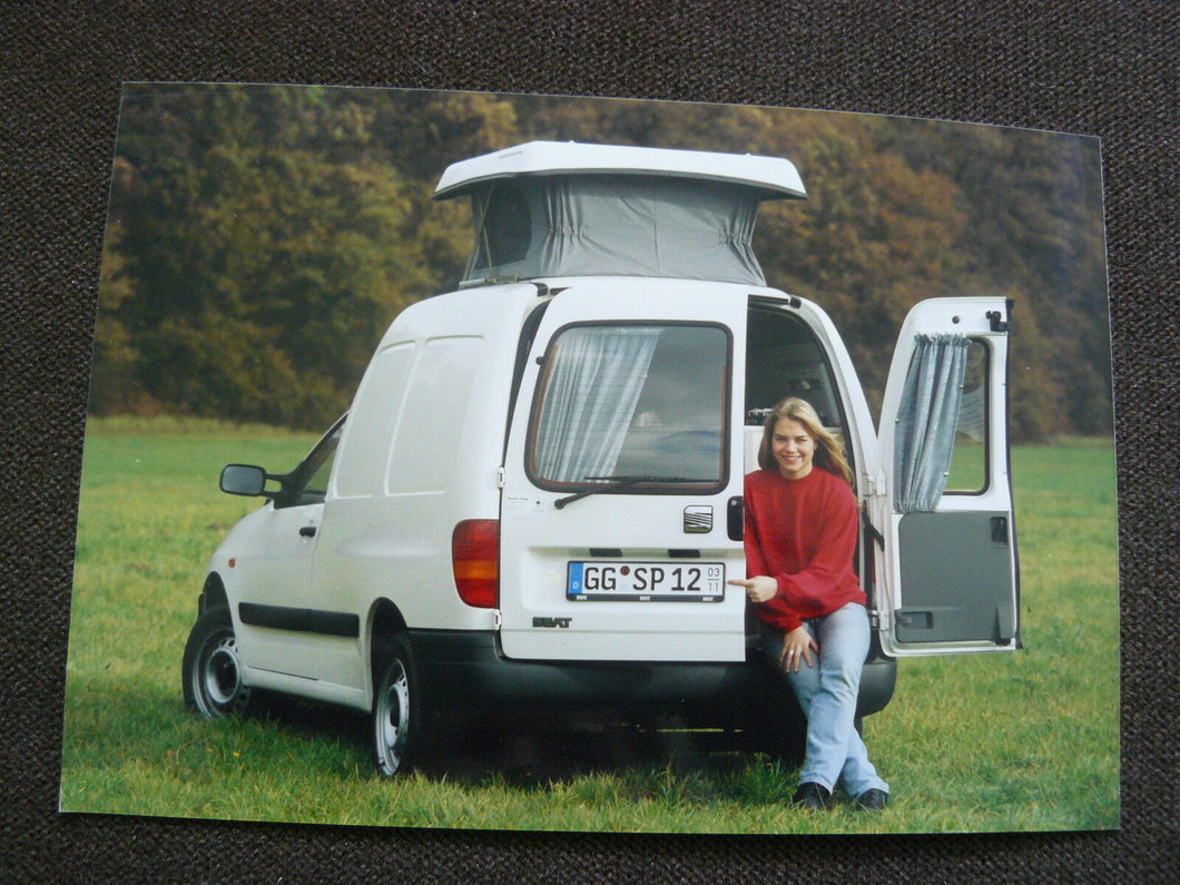 Seat Campingmobil MJ 1997 - Presse Foto Werk-Foto press photo 11/1996