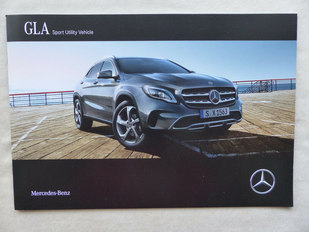 Mercedes-Benz GLA 45 AMG Typ X156 - Prospekt Brochure 01.2017 - car-brochure