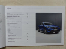 Lade das Bild in den Galerie-Viewer, Mercedes-Benz GLC Coupe - Preisliste MJ 2017 - Prospekt Brochure 06.2016
