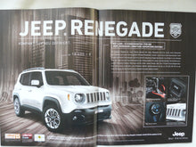 Lade das Bild in den Galerie-Viewer, Jeep Modellprogramm 2016 - Grand Cherokee Renegade - Prospekt Brochure 2015
