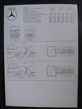 Lade das Bild in den Galerie-Viewer, Mercedes-Benz Nutzfahrzeuge LPS 2023 Motor OM 355 Daten - Prospekt Prospekt 1967
