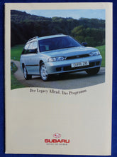 Lade das Bild in den Galerie-Viewer, Subaru Legacy Limousine Kombi Allrad MJ 1996 - Prospekt Brochure 10.1995
