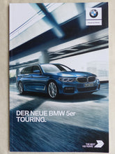 Lade das Bild in den Galerie-Viewer, BMW 5er Touring 520i 540i xDrive M550d MJ 2018 - Prospekt Brochure 02.2017
