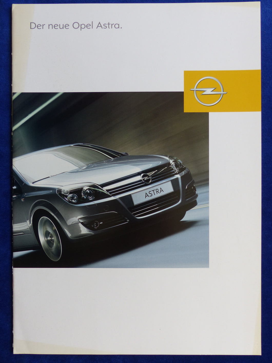 Opel Astra Limousine MJ 2004 - Prospekt Brochure 12.2003