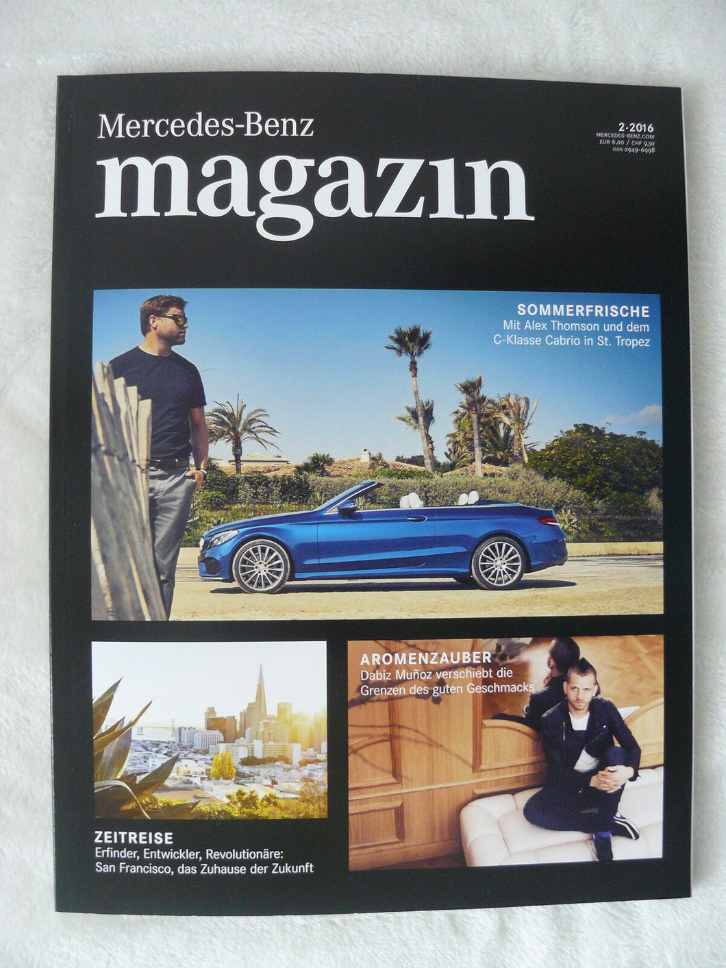 Mercedes-Benz Magazin 2/2016 - C-Klasse Cabrio GLC Coupe CLA AMG 45 Marco Polo - car-brochure