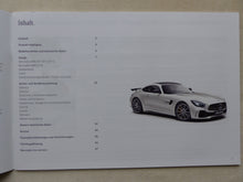 Lade das Bild in den Galerie-Viewer, Mercedes AMG GT Coupe Roadster - Preisliste MJ 2017 - Prospekt Brochure 11.2016
