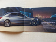 Lade das Bild in den Galerie-Viewer, Mercedes-Benz S-Klasse Limousine S560 MJ 2018 - Prospekt Brochure 05.2017
