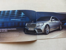 Lade das Bild in den Galerie-Viewer, Mercedes-Benz S-Klasse Limousine S560 MJ 2018 - Prospekt Brochure 05.2017
