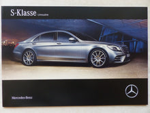 Lade das Bild in den Galerie-Viewer, Mercedes-Benz S-Klasse Limousine S560 MJ 2018 - Prospekt Brochure 05.2017

