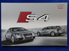 Lade das Bild in den Galerie-Viewer, Audi S4 Limousine Avant 3.0 TFSI quattro MJ 2009 - Prospekt Brochure 12.2008
