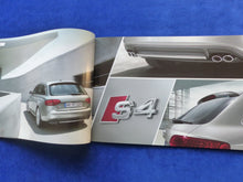 Lade das Bild in den Galerie-Viewer, Audi S4 Limousine Avant 3.0 TFSI quattro MJ 2009 - Prospekt Brochure 12.2008
