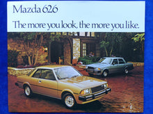Lade das Bild in den Galerie-Viewer, Mazda 626 - US-Prospekt Brochure 1980 USA

