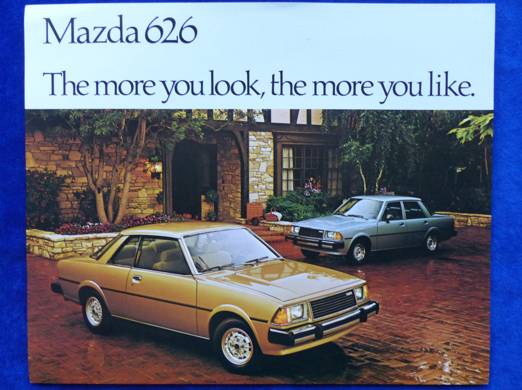 Mazda 626 - US-Prospekt Brochure 1980 USA
