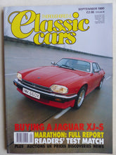 Lade das Bild in den Galerie-Viewer, Classic Cars UK-Magazin 09/1990 - Jaguar XJ-S Lagonda MG Ford Fiesta RS Turbo
