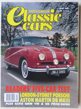 Lade das Bild in den Galerie-Viewer, Classic Cars UK-Magazin 05/1991 - Austin A90 Porsche Aston Martin BMW VW Ford
