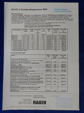 Lade das Bild in den Galerie-Viewer, Rauch MDS Zweischeiben-Düngerstreuer - Preisliste - Prospekt Brochure 90er

